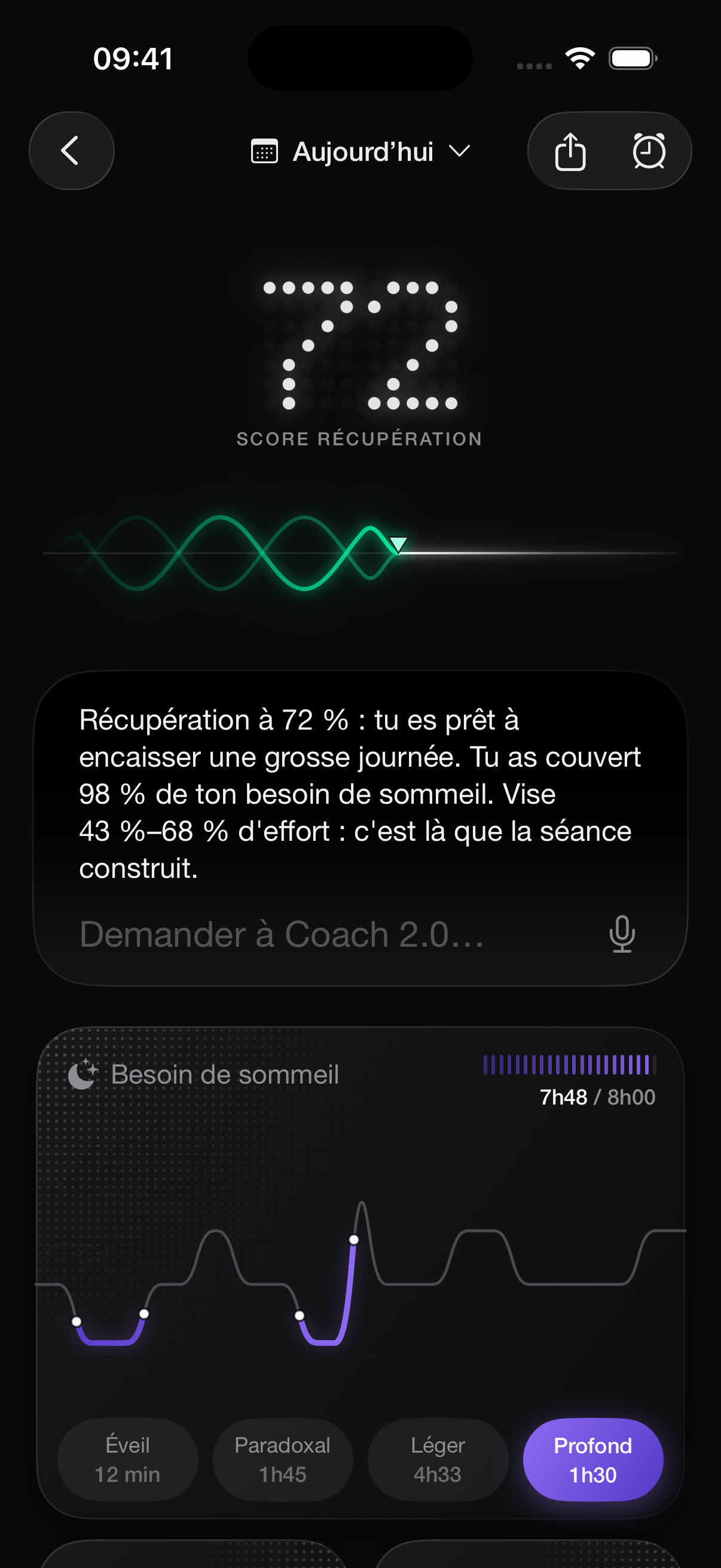 Vraie interface Recovery de Version 2.0